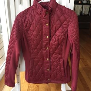 Beautiful wine red jacket!